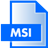 MSI File Extension Icon 48x48 png